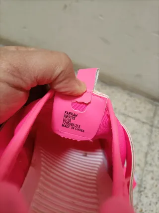 Zapatillas Calvin Klein Rosas y Blancas