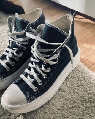 Sapatilhas plataforma All Star Converse pretas