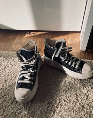 Sapatilhas plataforma All Star Converse pretas