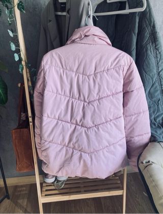 Casaco acolchoado rosa Vans