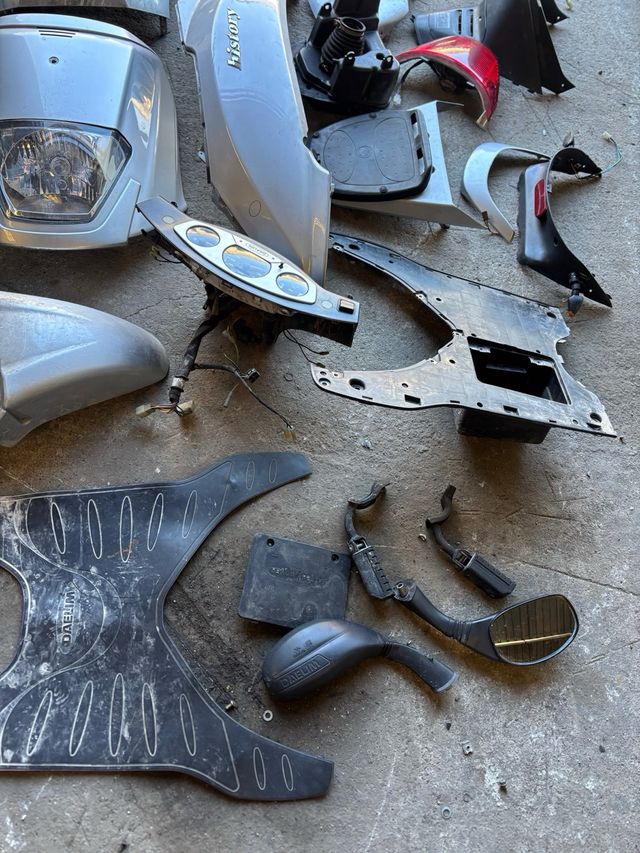 Despiece Daelim History 125 CC