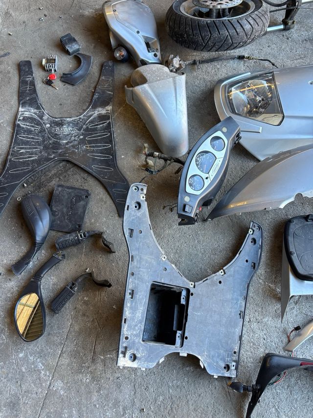 Despiece Daelim History 125 CC