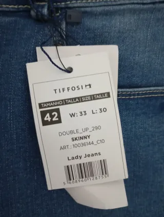 Pantalón vaquero azul Talla 42