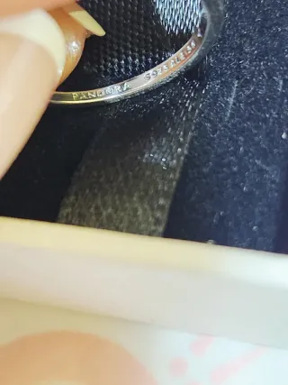 Anillo Pandora Tiara Princesa Tiana Verde Plata