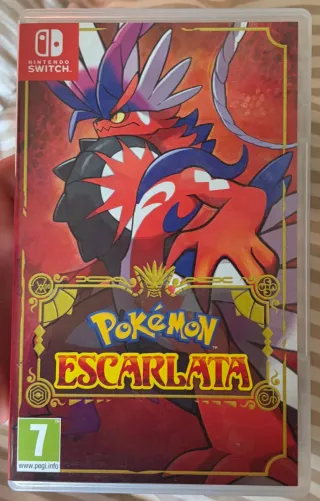 Nintendo Switch Pokémon Escarlata RPG