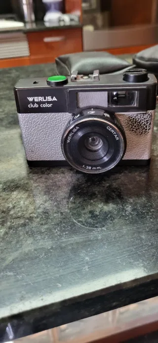 Cámara Werlisa Club Color 35mm con funda