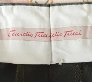 Pantalón de pinzas Emidio Cucci verde oliva