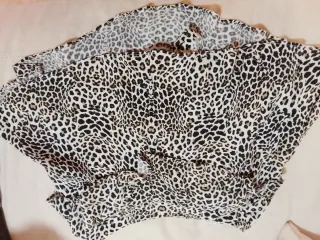 Falda estampada leopardo