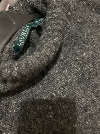 Jersey Ralph Lauren Lana Merino Gris