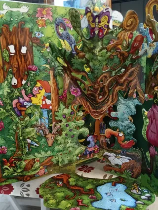 LIBROS-POP-UP EL BOSQUE ANIMADO (Spanish Edition)