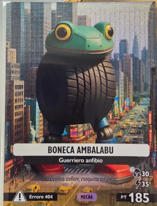 2Cards Brainrot BONECA AMBALABU + CACTO IPPOPOTAMO