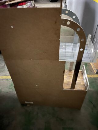 Casa de muñecas 1 metro de alto (solo maqueta)