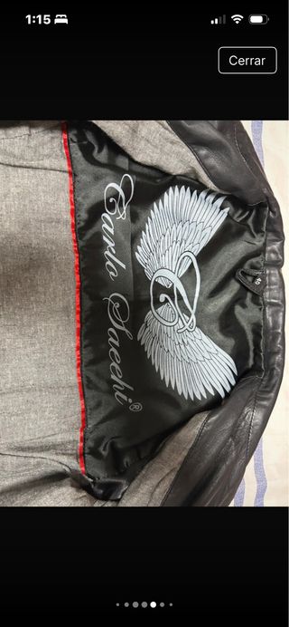 Chaqueta Biker Negra Mujer