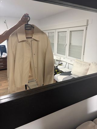 Chaqueta Zara Beige Talla M con etiqueta
