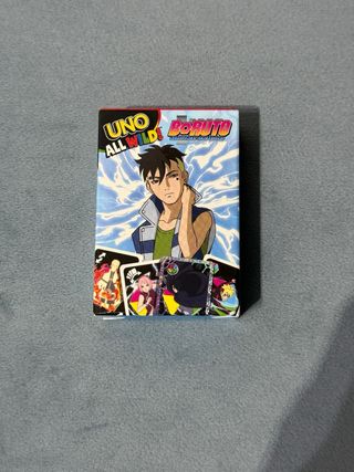 UNO All Wild Boruto Juego Cartas McDonalds Naruto