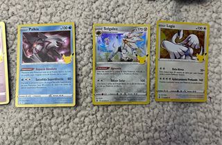 Lote Cartas Pokémon 25 Aniversario