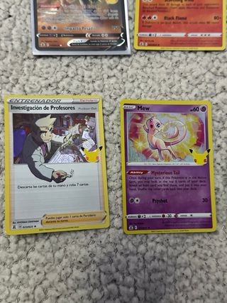 Lote Cartas Pokémon 25 Aniversario