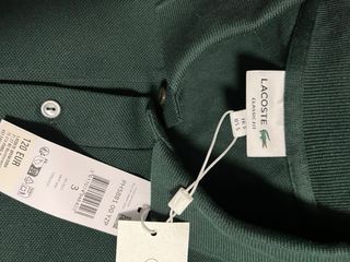 Polo Lacoste Verde Original Talla M