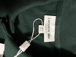 Polo Lacoste Verde Original Talla M
