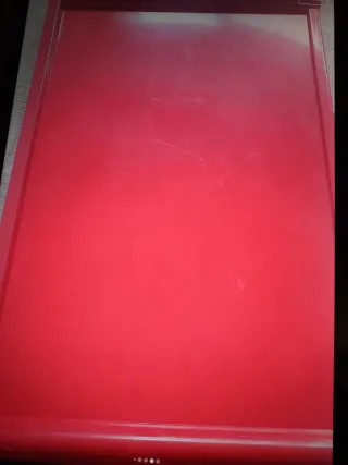 Vassoio Guzzini vintage anni 80 rosso