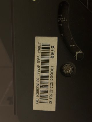 Tarjeta Gráfica AMD RX 6600M 8GB GDDR6