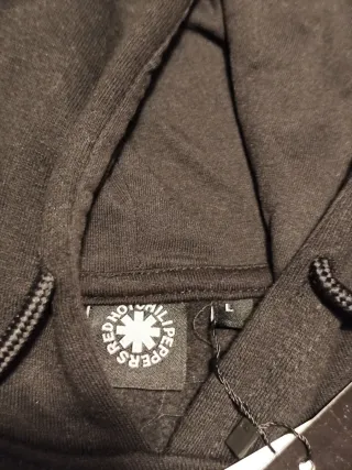 Felpa Red Hot Chili Peppers Nera Taglia L