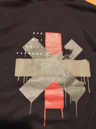 Felpa Red Hot Chili Peppers Nera Taglia L