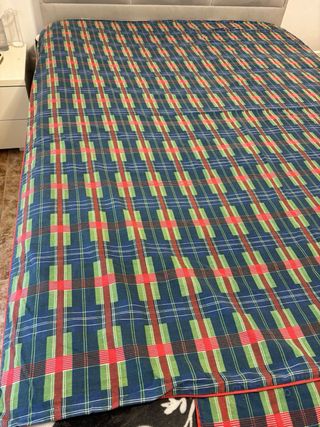 Capa de edredão dupla face 150x190