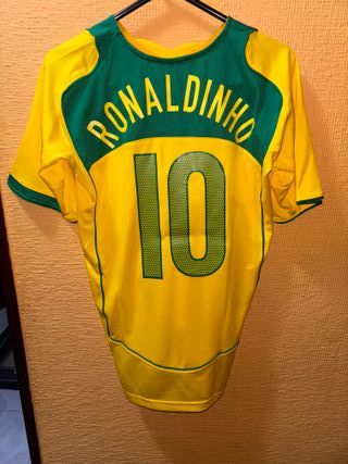 Camiseta Ronaldinho Brasil talla M