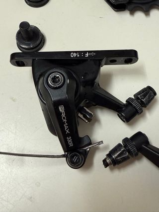 Microshift Adventx 10v con pinzas de freno