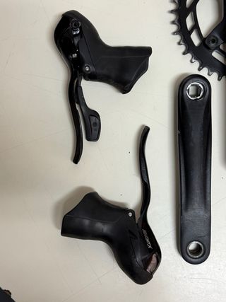 Microshift Adventx 10v con pinzas de freno