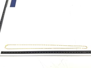 cadena oro 18k 20cm