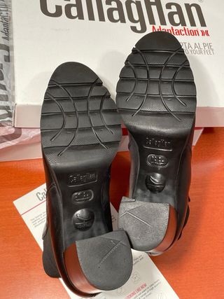 BOTINES CALLAGHAN negros/Tacón ideal súper cómodos