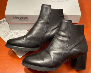 BOTINES CALLAGHAN negros/Tacón ideal súper cómodos