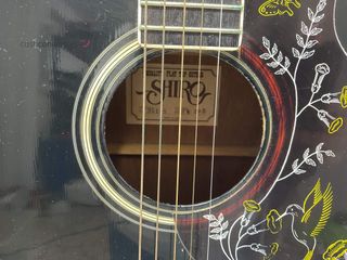 guitarra acustica shiro sw 20b