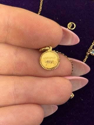 Cadena Aristocrazy Plata y Oro con Piedras