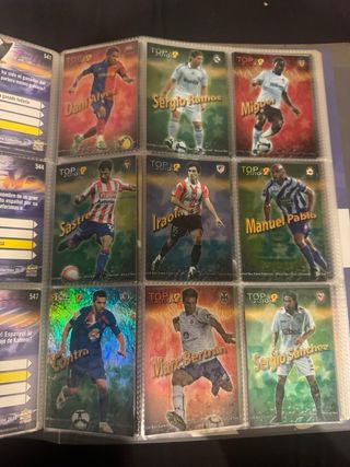 Cromos LFP Mundicromos TOP 10 2009/2010