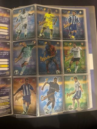 Cromos LFP Mundicromos TOP 10 2009/2010