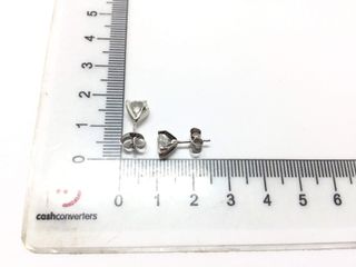 pendientes oro 18k con piedra con diamante de laboratorio