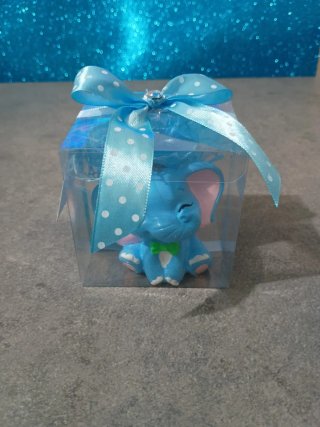 Bomboniera Elefantino Azzurro
