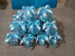 Bomboniera Elefantino Azzurro