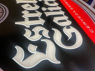 Cartel Luminoso letrero publicidad 60cm