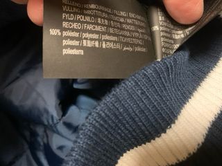 Cazadora Stranger Things Pull&Bear Azul