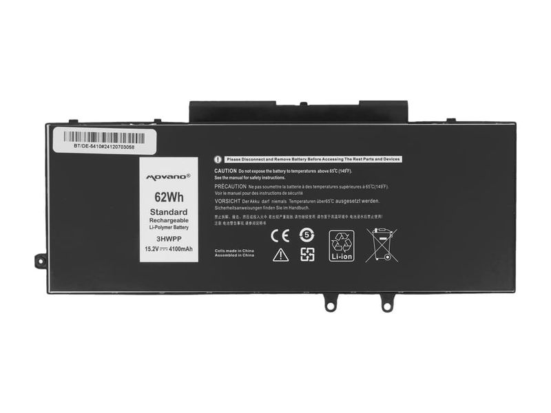 Batería Movano para Dell Latitude 14 (5410), 15 (5510) / 15.2V 4100 mAh afbeelding 4