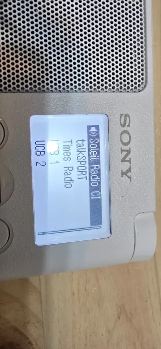 Radio Sony XDR S41D DAB/FM/DAB+ NUEVA