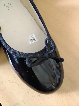 Bailarinas nuevas de charol N°38