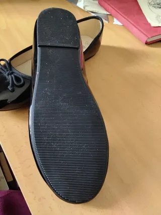 Bailarinas nuevas de charol N°38