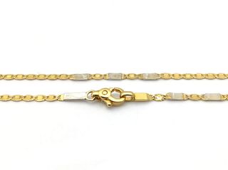 cadena oro 18k 30cm