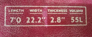 Tabla Surf OLAIAN 7' Evolutiva