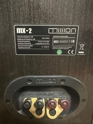 4 pares Altavoces Mission MX-2 Sonido HiFi